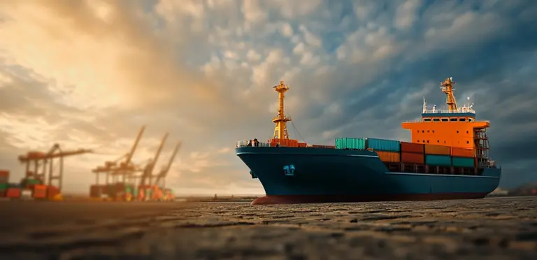 Port terminal where customs brokers coordinate entry filings